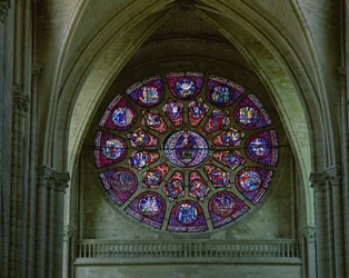 West Rose Window